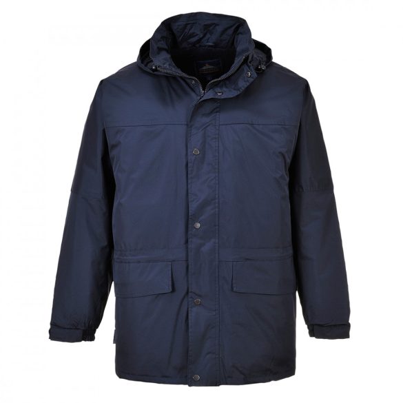 Portwest Oban bélelt kabát-S523-tengerészkék-S