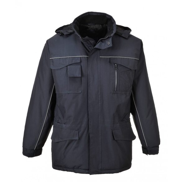 Portwest Ripstop kéttónusú kabát-S562-tengerészkék-M