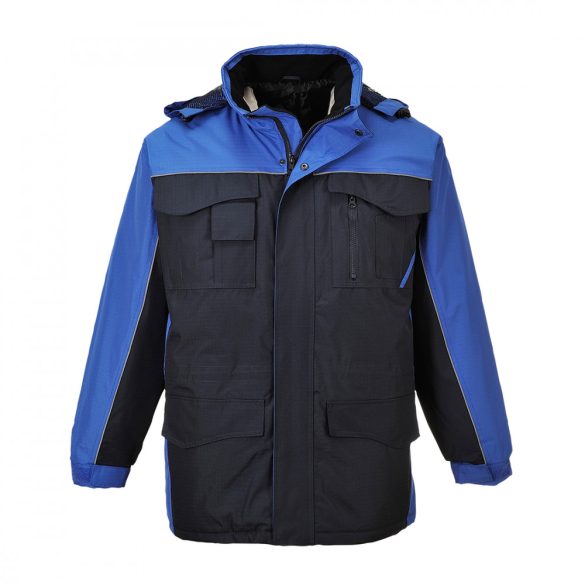 Portwest Ripstop kéttónusú kabát-S562-tengerészkék/royal kék-M