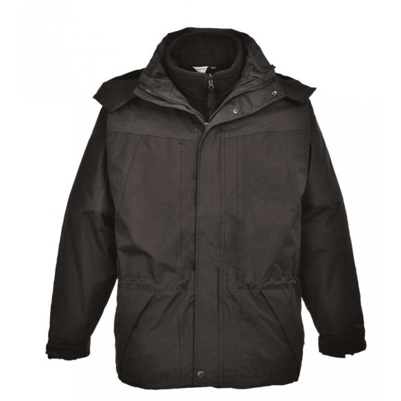 Portwest Aviemore 3 az 1-ben férfi dzseki-S570-fekete-XL