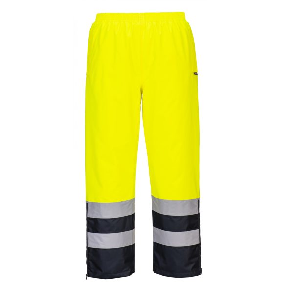 Portwest Jól láthatósági munkásnadrág-S598-sárga/sötétkék-2XL