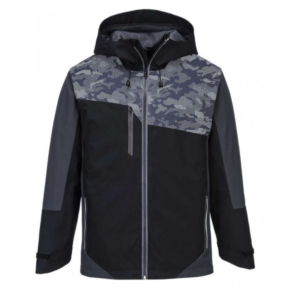 Portwest X3 Reflective kabát-S601-fekete / szürke-2XL