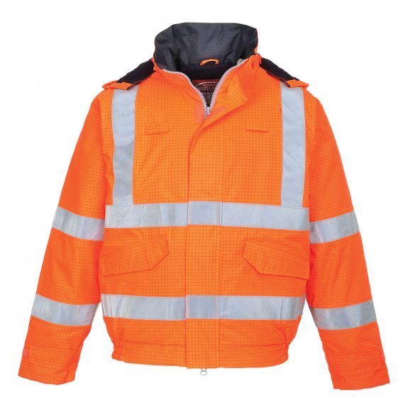 Portwest Antistatic FR Jacket-S773-narancs-XS