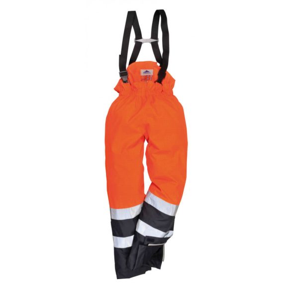 Portwest Hi-Vis Multi-Protection nadrág-S782-narancs / tengerészkék-M