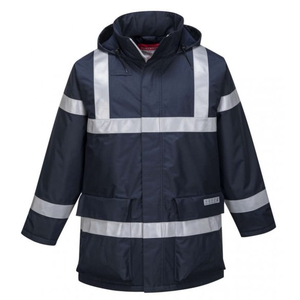 Portwest Bizflame FR Antistatic Jacket-S785-tengerészkék-XL