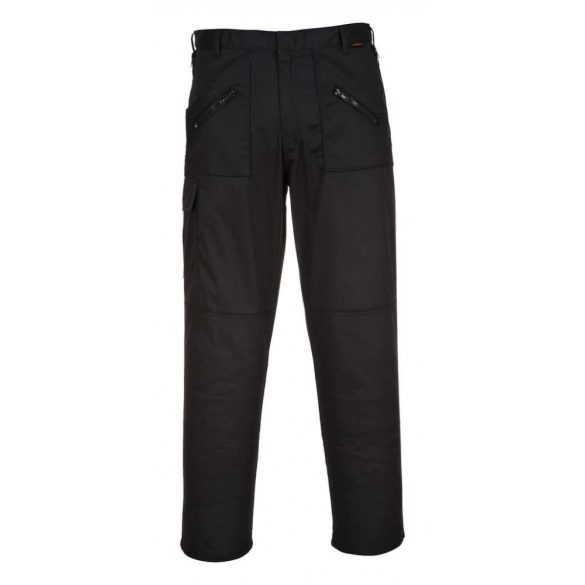 Portwest Action nadrág-S887-fekete-42 (2XL)