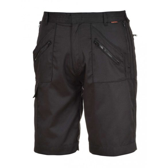 Portwest Action rövidnadrág-S889-fekete-3XL