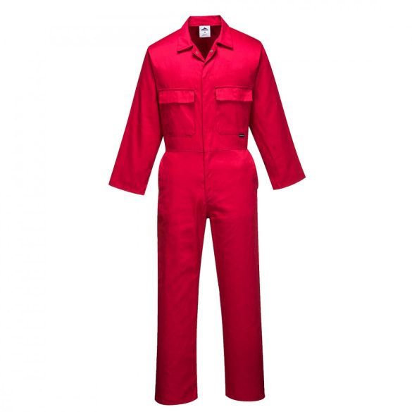 Portwest EuroWork overál-S999-piros-4XL