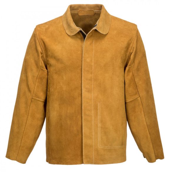 Portwest Bőr hegesztő kabát-SW34-barna-3XL