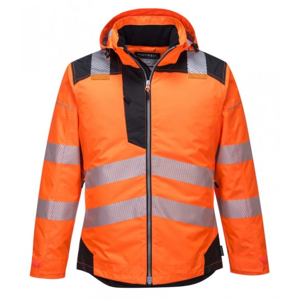 Portwest Vision Hi-Vis télikabát-T400-narancs/fekete-XL