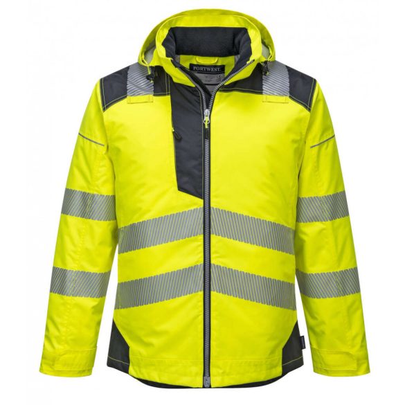 Portwest Vision Hi-Vis télikabát-T400-sárga / fekete-L