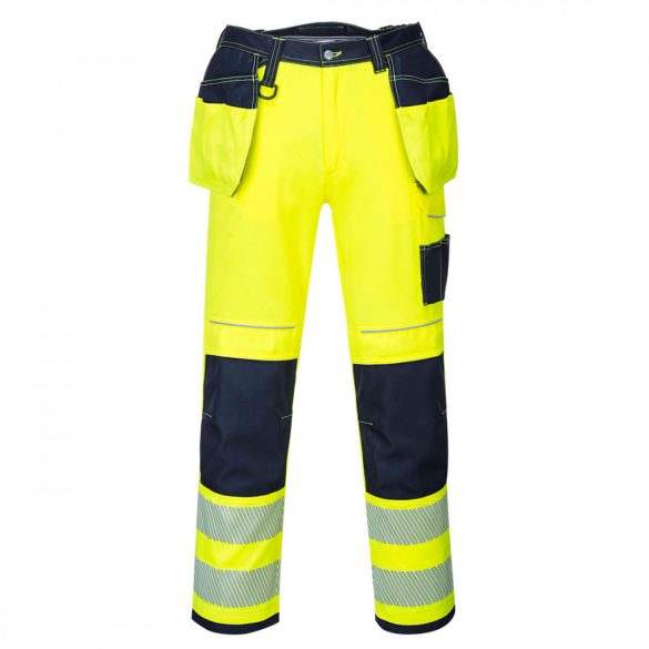Portwest Vision Hi-Vis nadrág-T501-sárga / tengerészkék-34 (M)