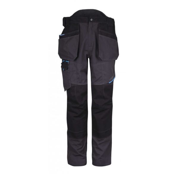 Portwest WX3 lengőzsebes nadrág-T702-metál szürke-28 (XS)