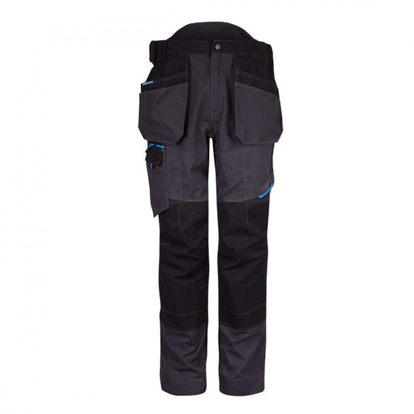 Portwest WX3 lengőzsebes nadrág-T702-acélszürke-34 (M)