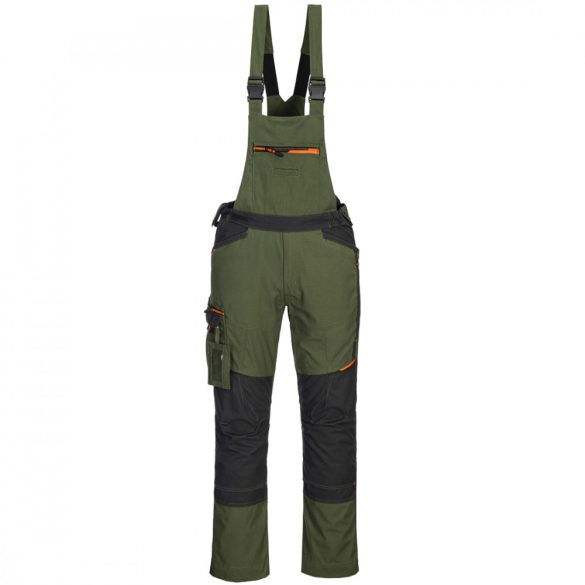 Portwest WX3 kantáros nadrág-T704-olívazöld-S