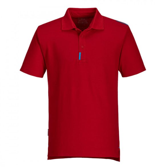 Portwest WX3 pólóing-T720-sötét piros-2XL