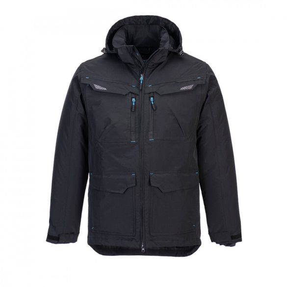 Portwest WX3 Téli Kabát-T740-fekete-3XL