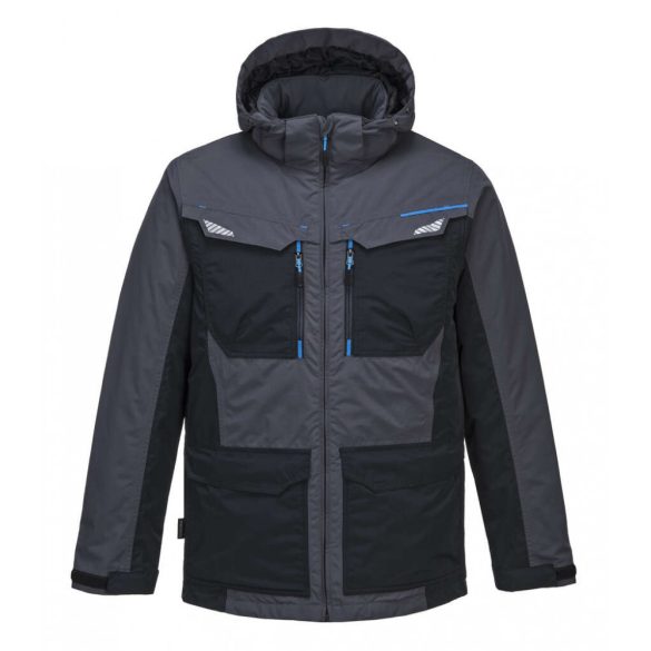 Portwest WX3 Téli Kabát-T740-metál szürke-2XL