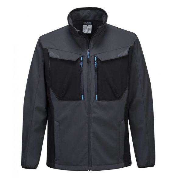 Portwest WX3 Softshell kabát-T750-metál szürke-L
