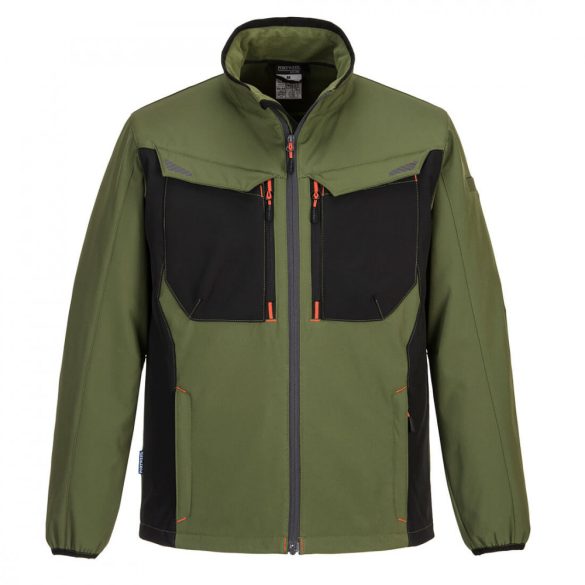 Portwest WX3 Softshell kabát-T750-oliva-3XL