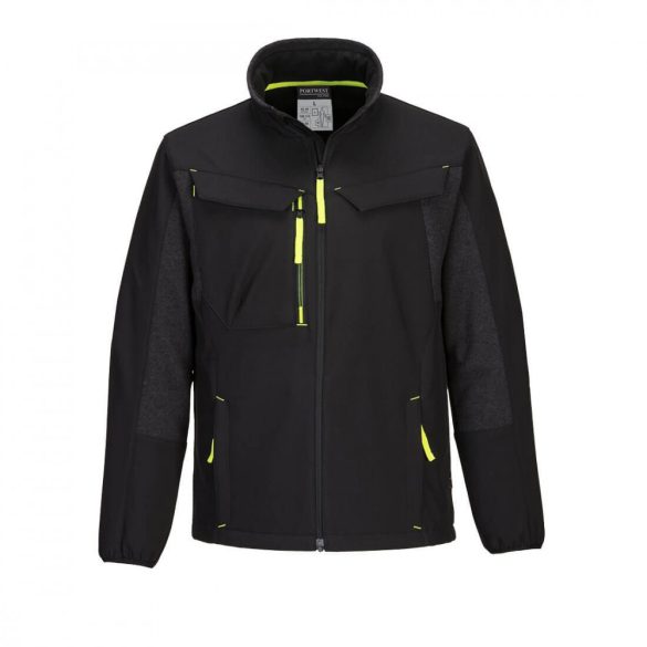 Portwest WX3 Leaf Softshell Jacket-T753-fekete-3XL
