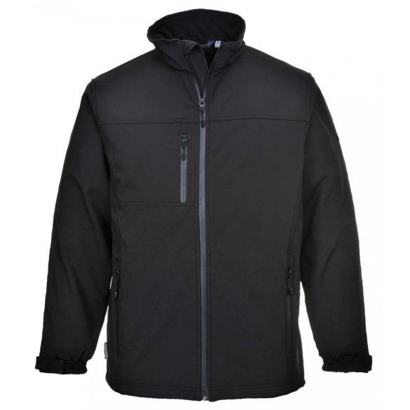 Portwest Softshell dzseki-TK50-fekete-L
