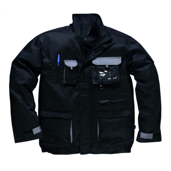 Portwest Texo kétszínű kabát-TX10-fekete-L