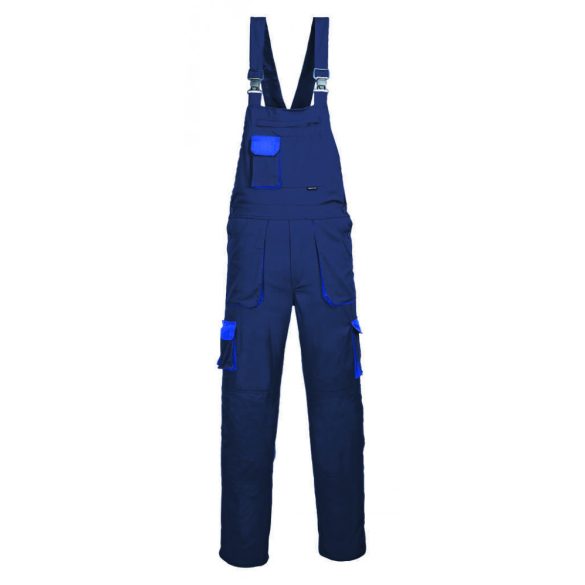 Portwest Texo kétszínű kantáros nadrág-TX12-tengerészkék-3XL