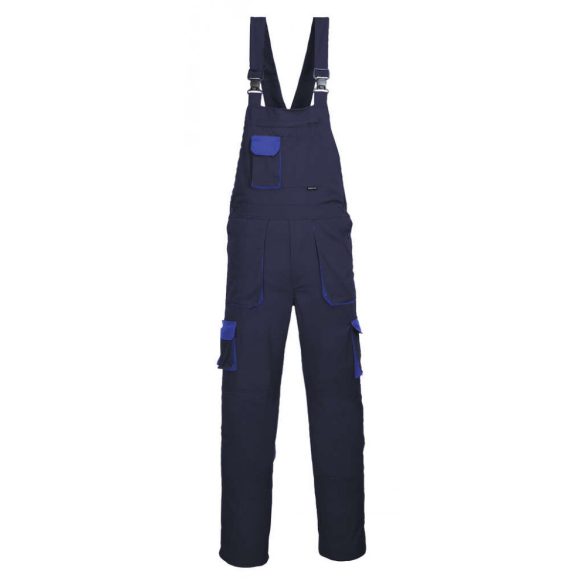 Portwest Texo kétszínű kantáros nadrág-TX12-tengerészkék-2XL