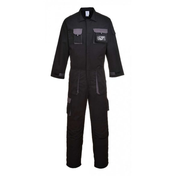 Portwest Texo Contrast overál-TX15-fekete-2XL