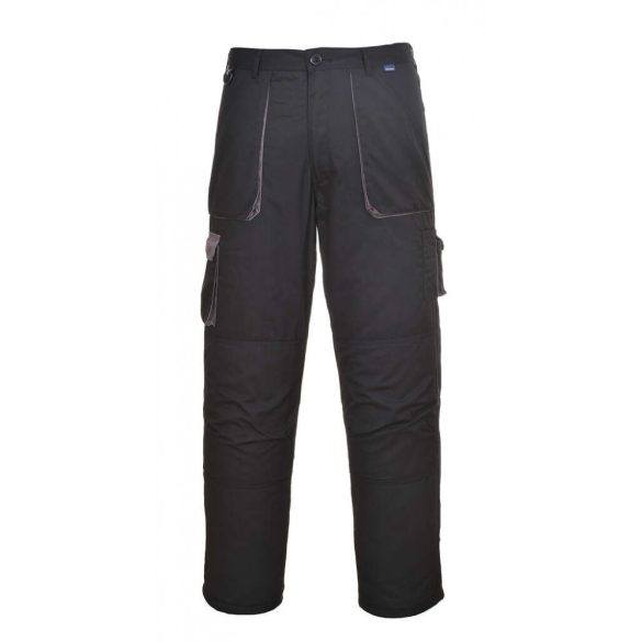 Portwest Texo Contrast bélelt nadrág-TX16-fekete-S