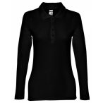   TH Clothes BERN WOMEN hosszú ujjú galléros póló TH-BERW black