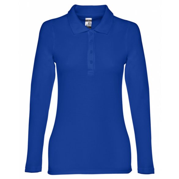 TH Clothes BERN WOMEN hosszú ujjú galléros póló TH-BERW royal L