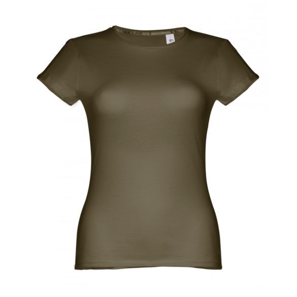 TH Clothes SOFIA kereknyakú női póló TH-SOF army   katona zöld XL